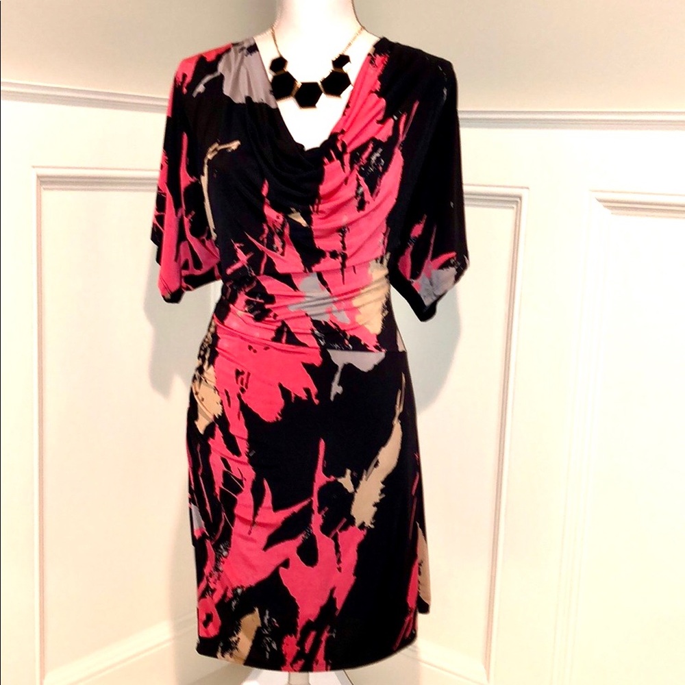 Gorgeous Nine West Draped Dress M